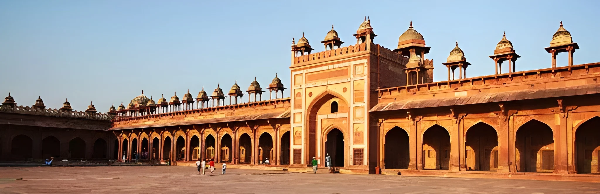 Fatehpur Sikri Mughal capital ruins and Baby Taj Agra.