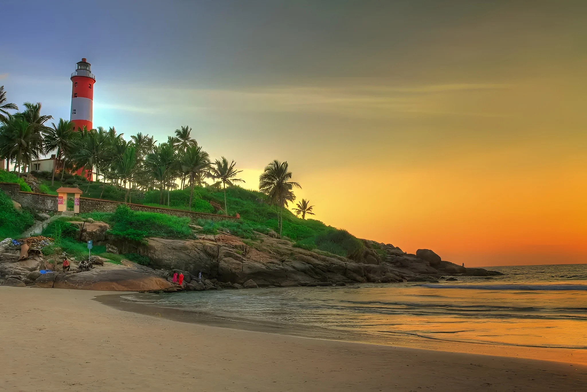Trivandrum's Sands & Varkala's Cliffs – Ocean's Embrace