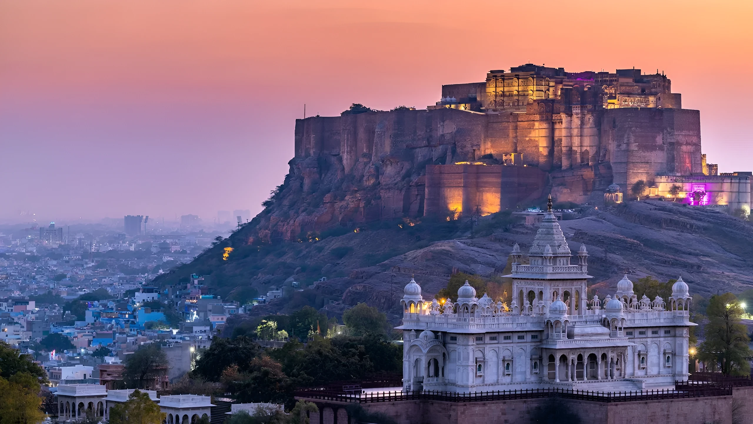 The Cliff-Bastion of Mehrangarh